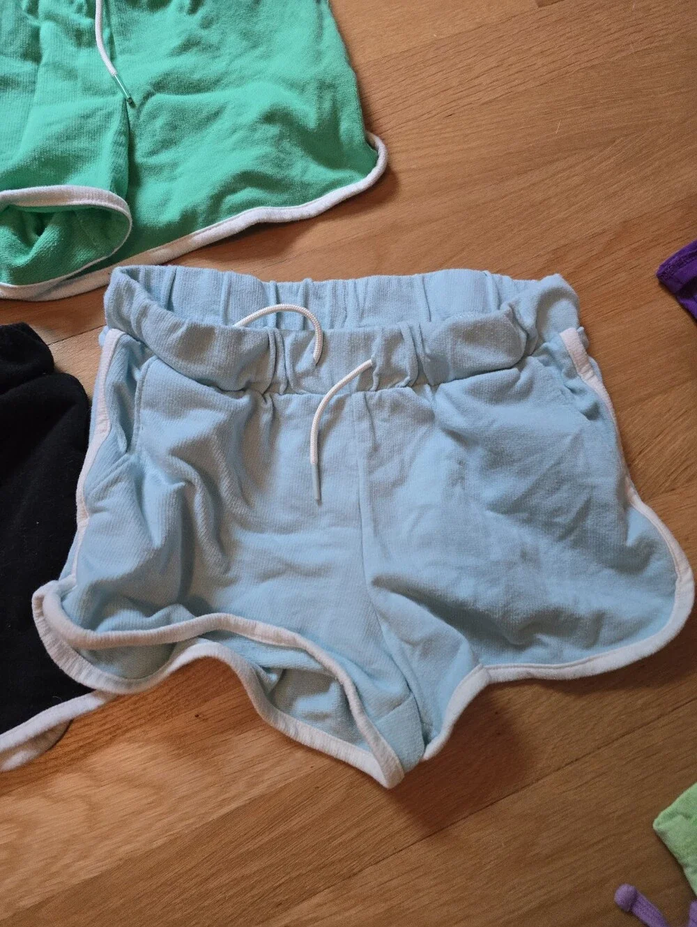 Old Navy Girls 3-Pack Soft Cotton Athletic Shorts Sz 10/12